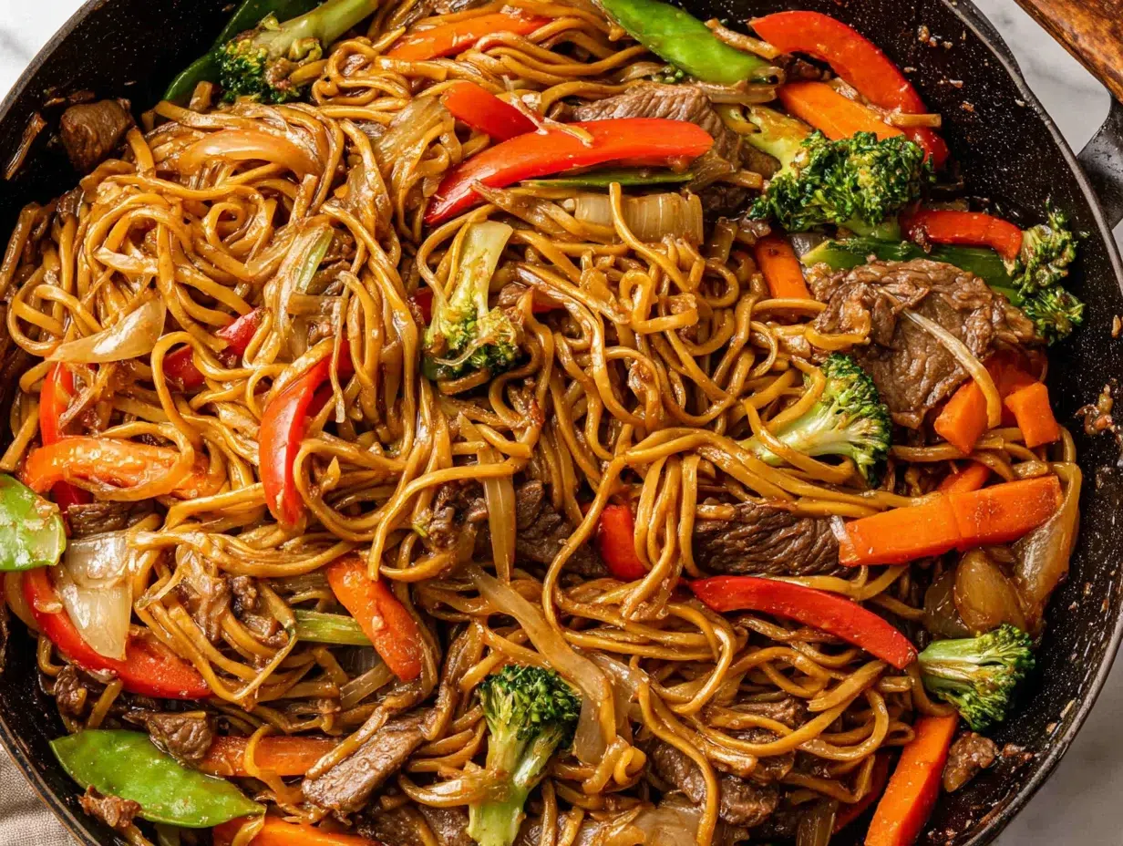 Close-up showing texture, garnish, and plating details