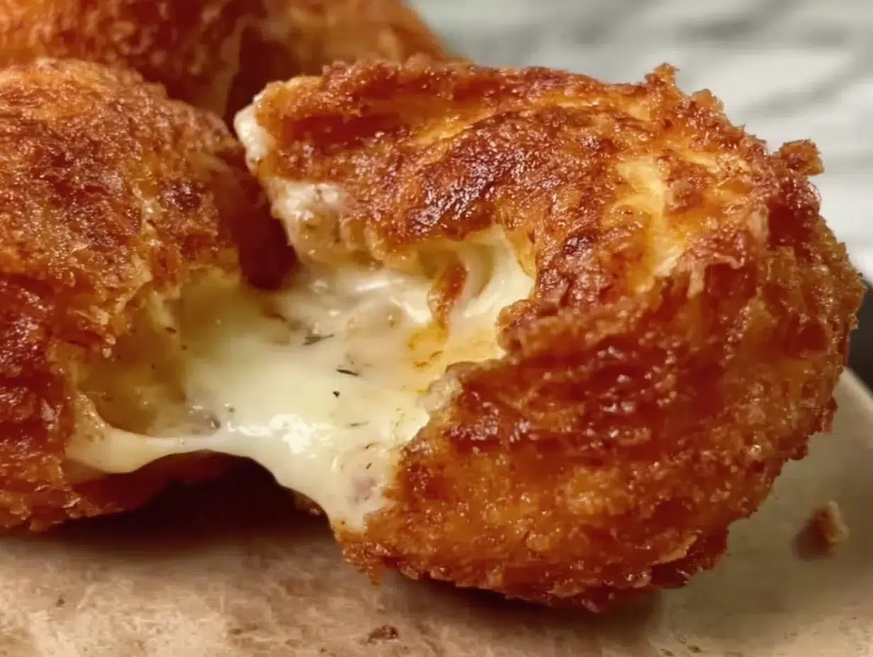 Close-up showing texture, garnish, and plating details