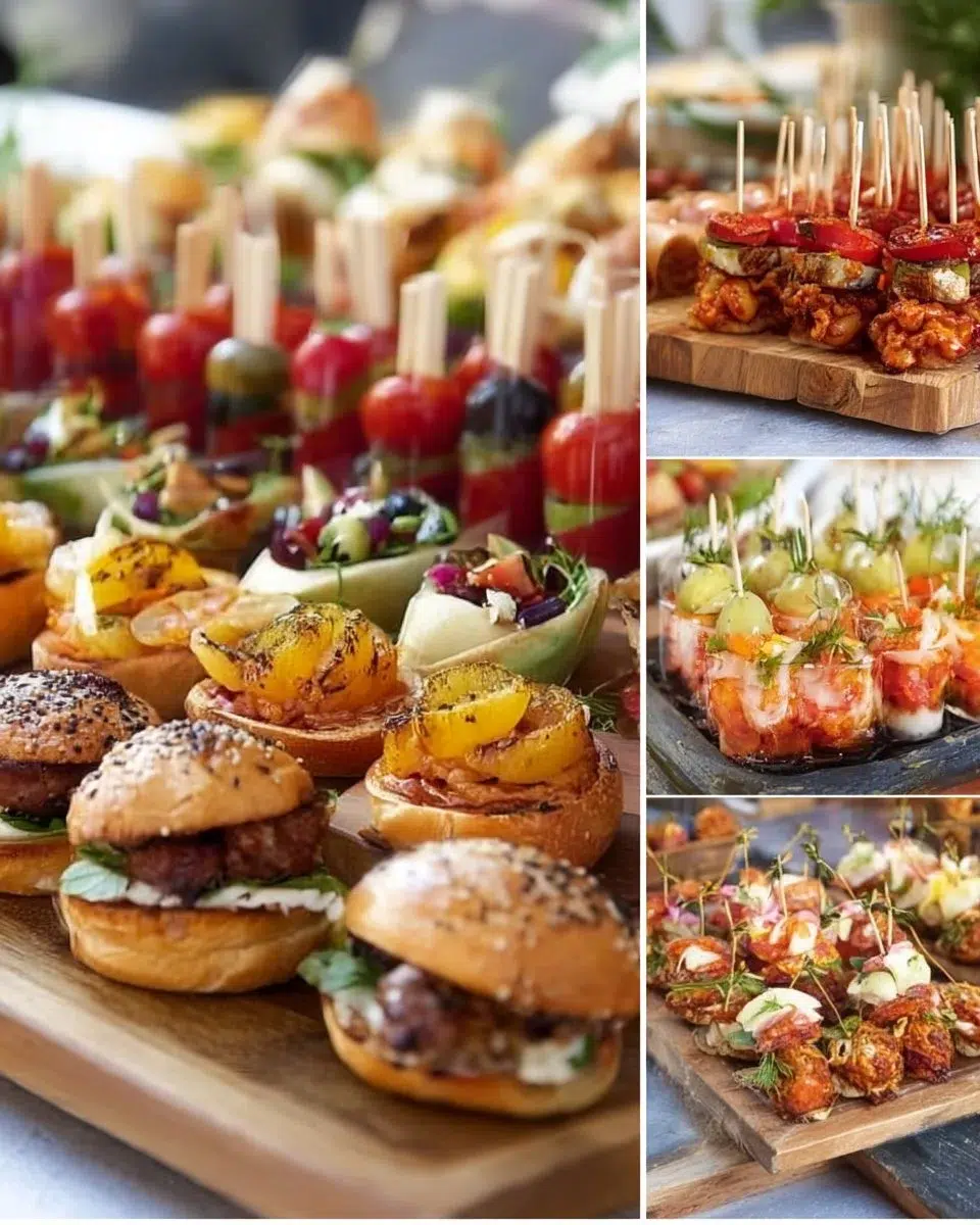 An array of budget-friendly graduation food options for a celebratory feast.