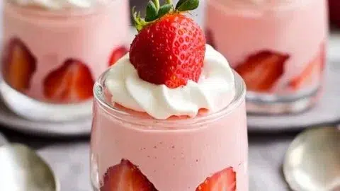 Foolproof 5 Minute Strawberry Mousse