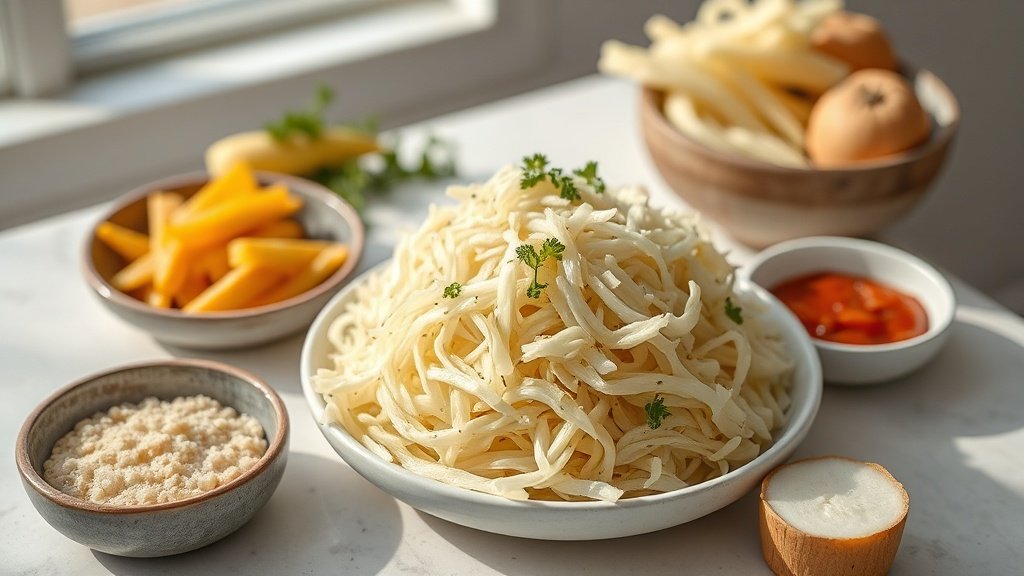 sauerkraut served with complementary sides