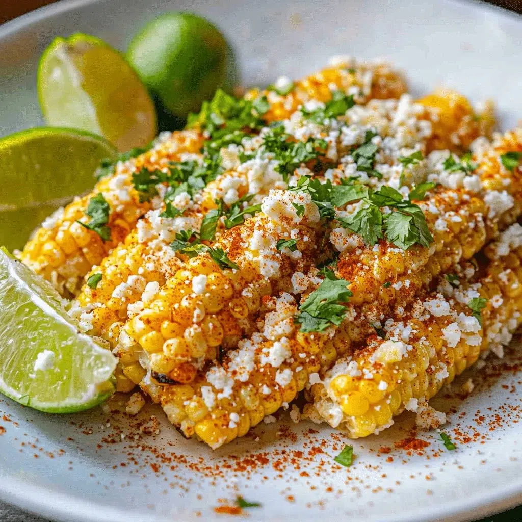 Delicious grilled corn on the cob with Mexican toppings for summer meals