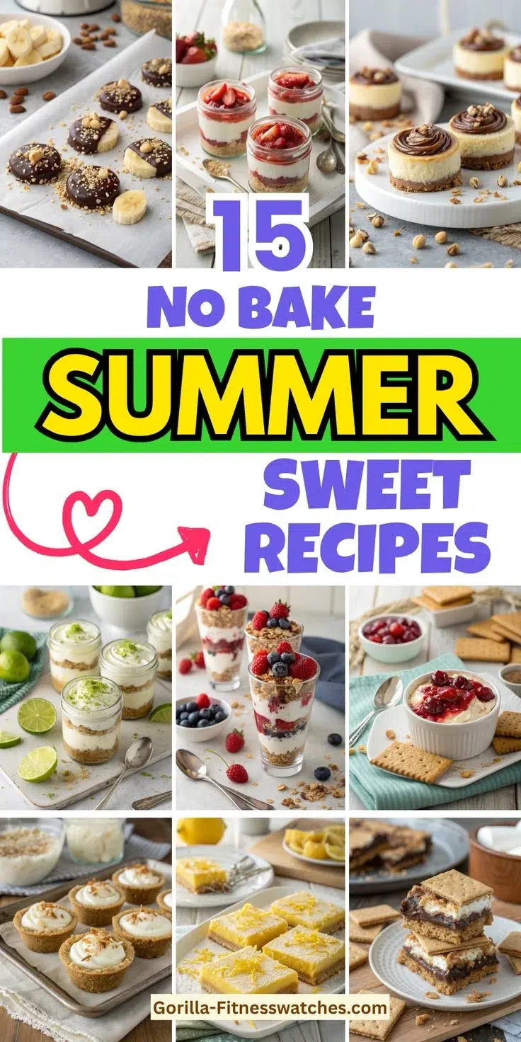 No-Bake Summer Sweet Treats to Beat the Heat 2 15 No-Bake Summer Sweet Recipes