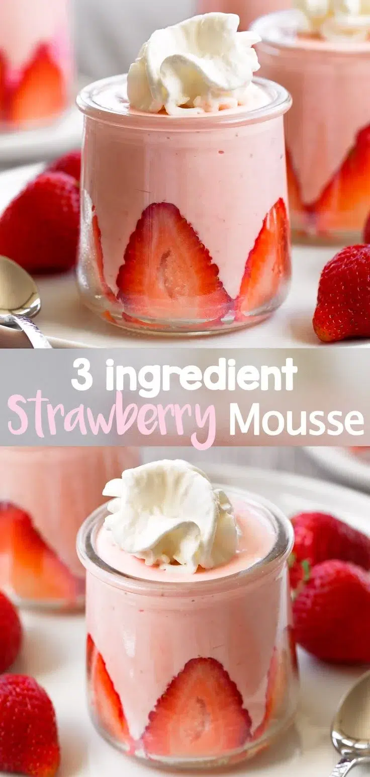 Strawberry Mousse 2 Strawberry Mousse