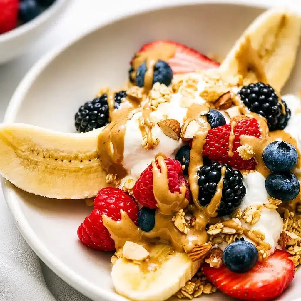 A healthy breakfast bowl filled with fiber-rich ingredients like oats and fruits.