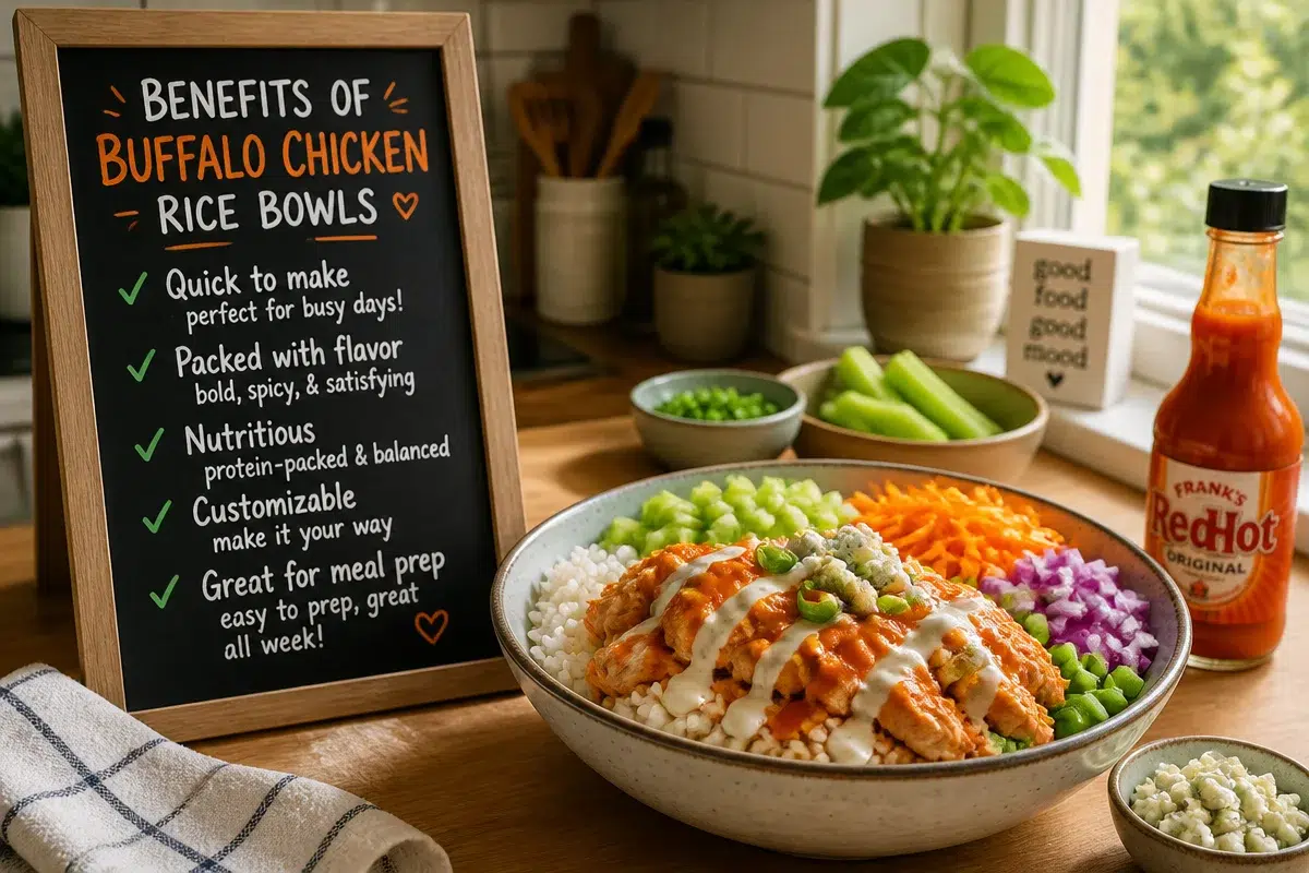 5 Tasty Buffalo Chicken Rice Bowls for a Quick Dinner