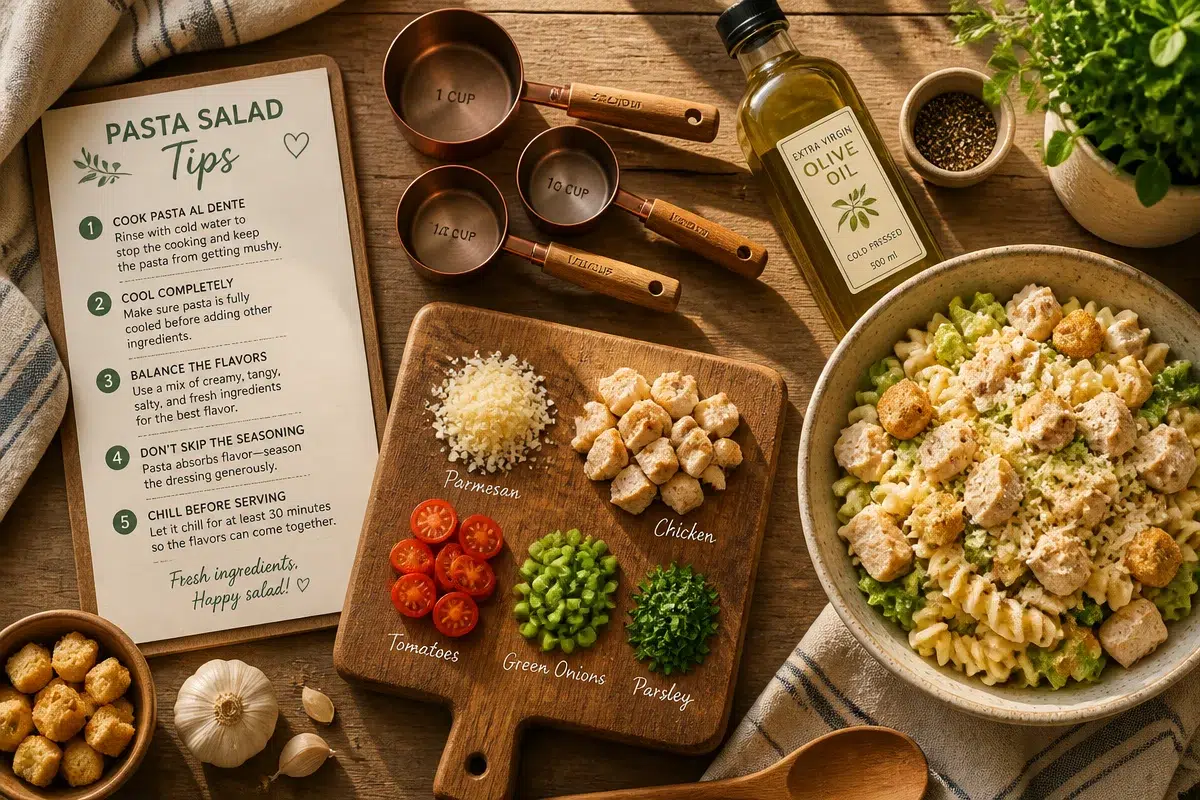 5 Tasty Twists on Chicken Caesar Pasta Salad to Try Today 3 5 Tasty Twists on Chicken Caesar Pasta Salad to Try Today