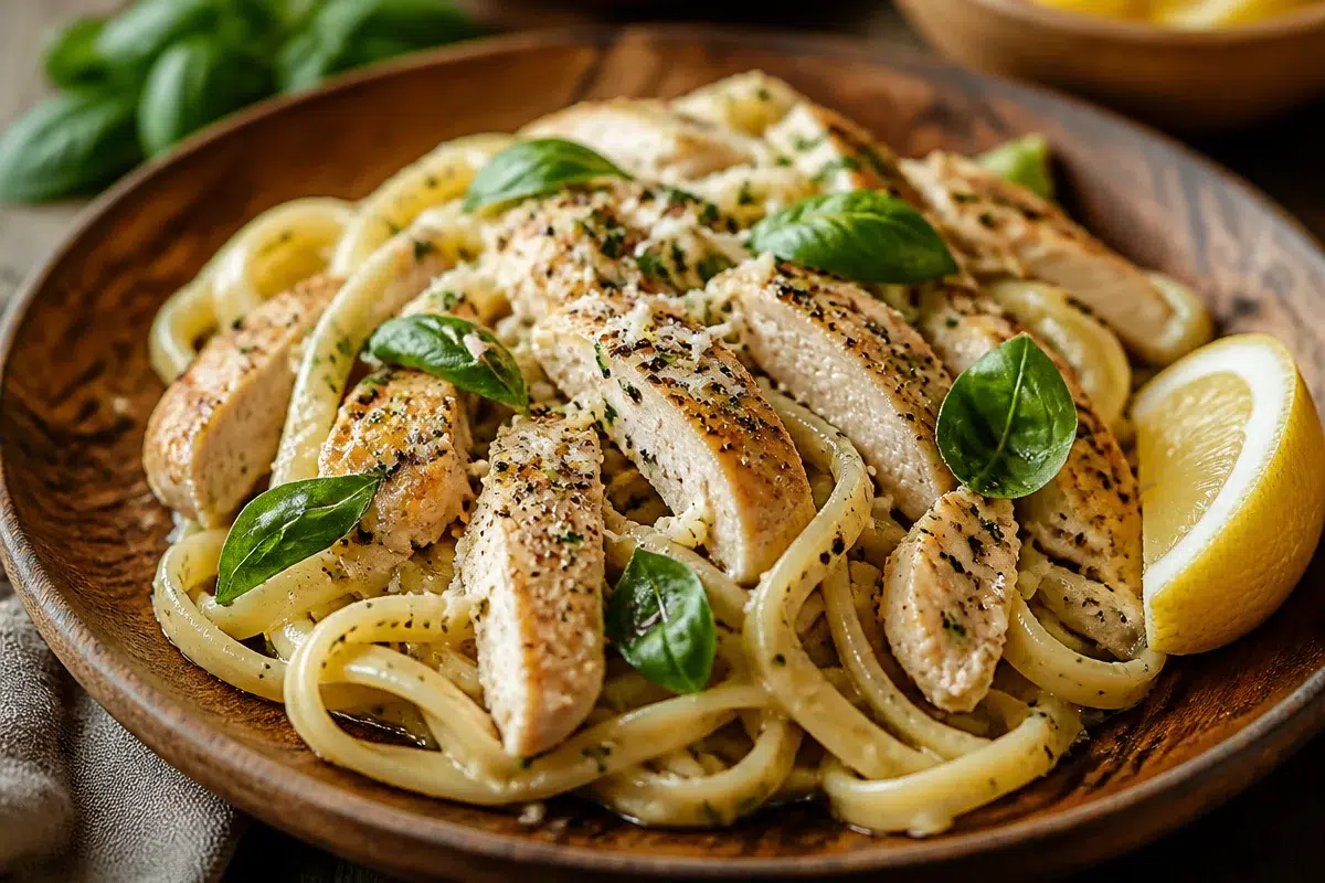 7 Amazing One Pot Lemon Garlic Chicken Pasta Recipes to Try 4 one pot lemon garlic chicken pasta