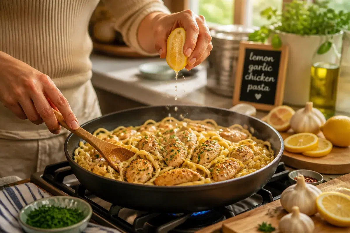 7 Amazing One Pot Lemon Garlic Chicken Pasta Recipes to Try