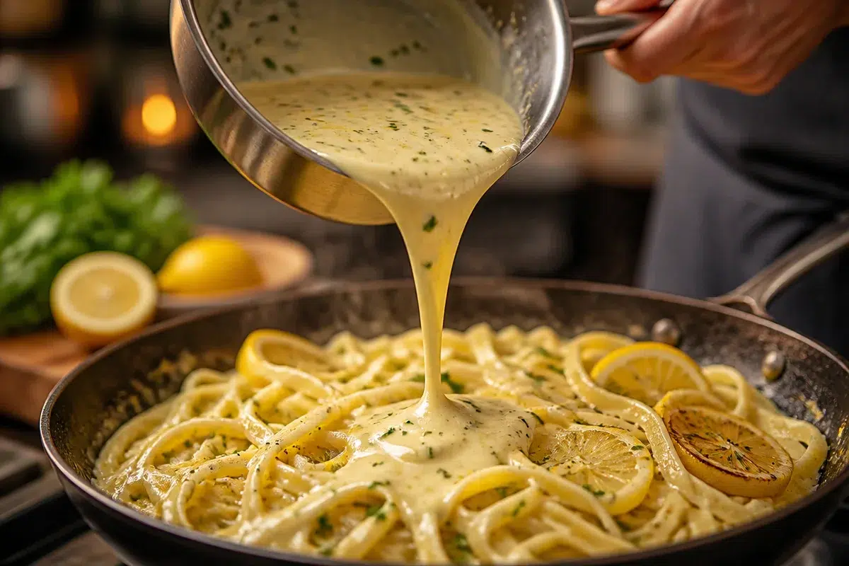 7-Ingredient High Protein Lemon Chicken Pasta That's a Winner!